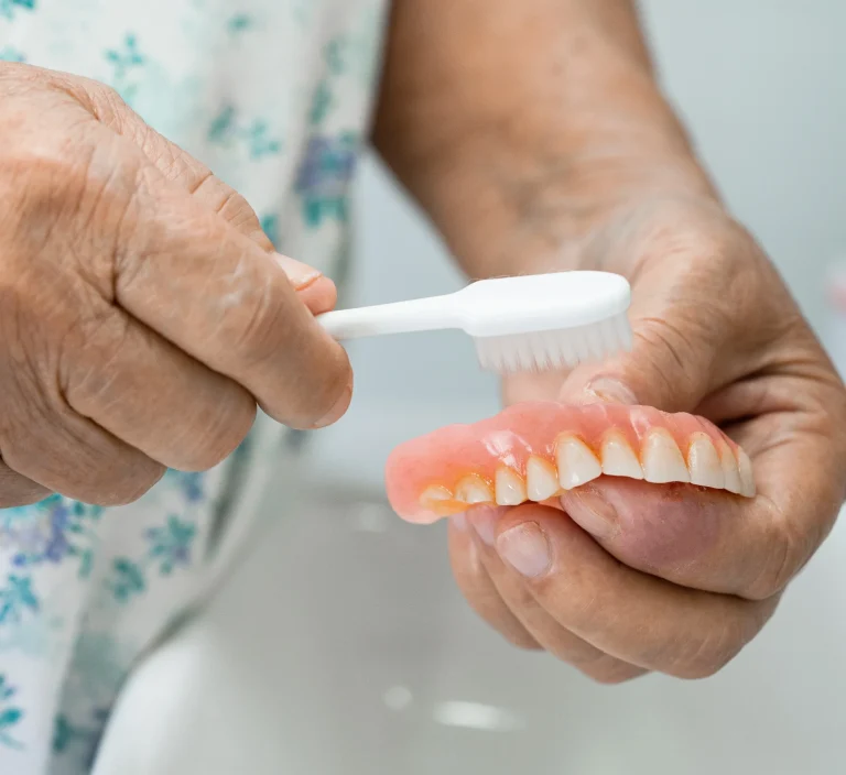 Removable denture fitting consultation