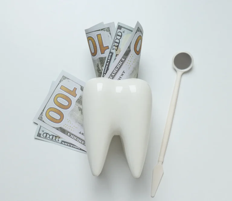 Tooth with insurance money