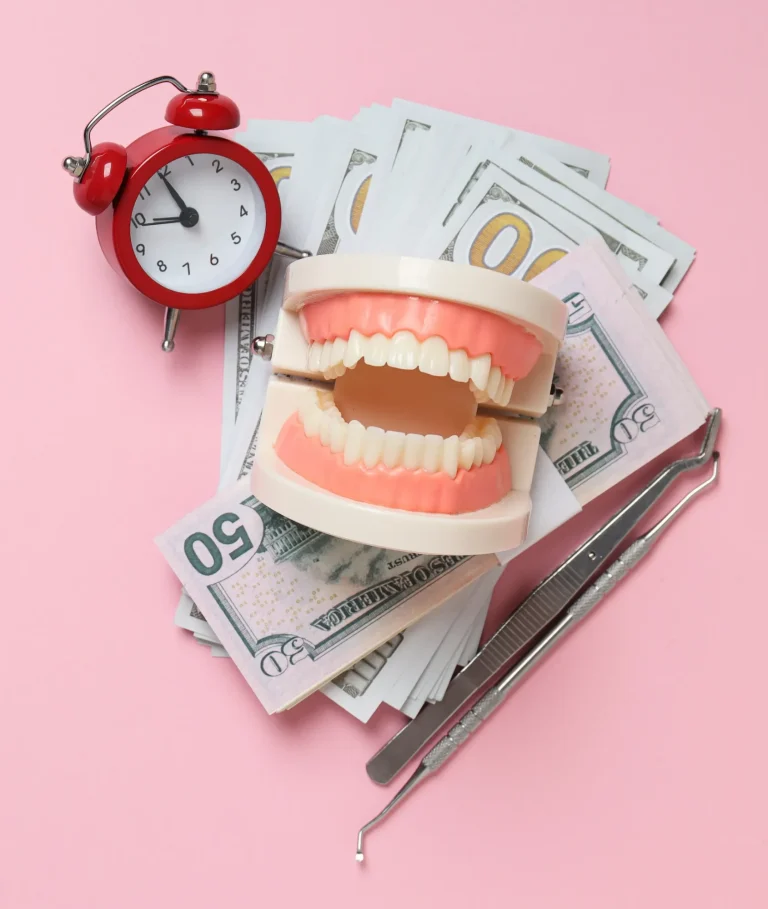 Tooth model with cash