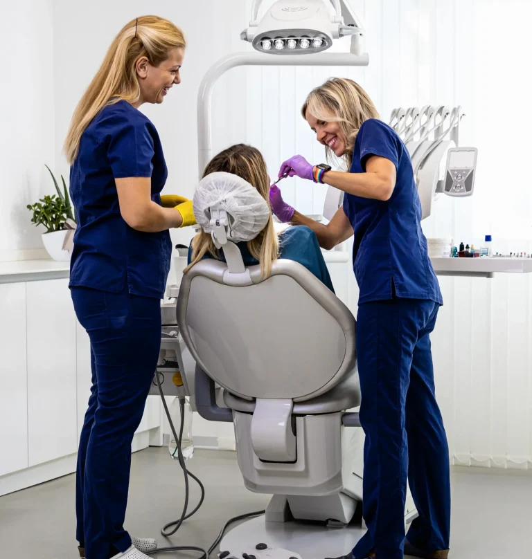 Oral surgery dental procedure