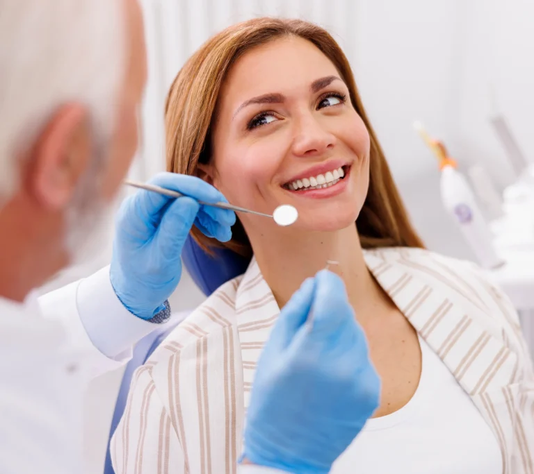 Routine restorative dental examination